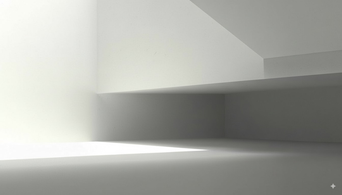 Minimalist architectural interior